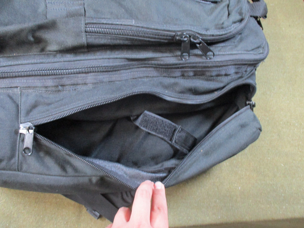 AWS Medical Trauma Pack Black 1000D Cordura USA Made NSN 6530‑01‑422‑1267 Used