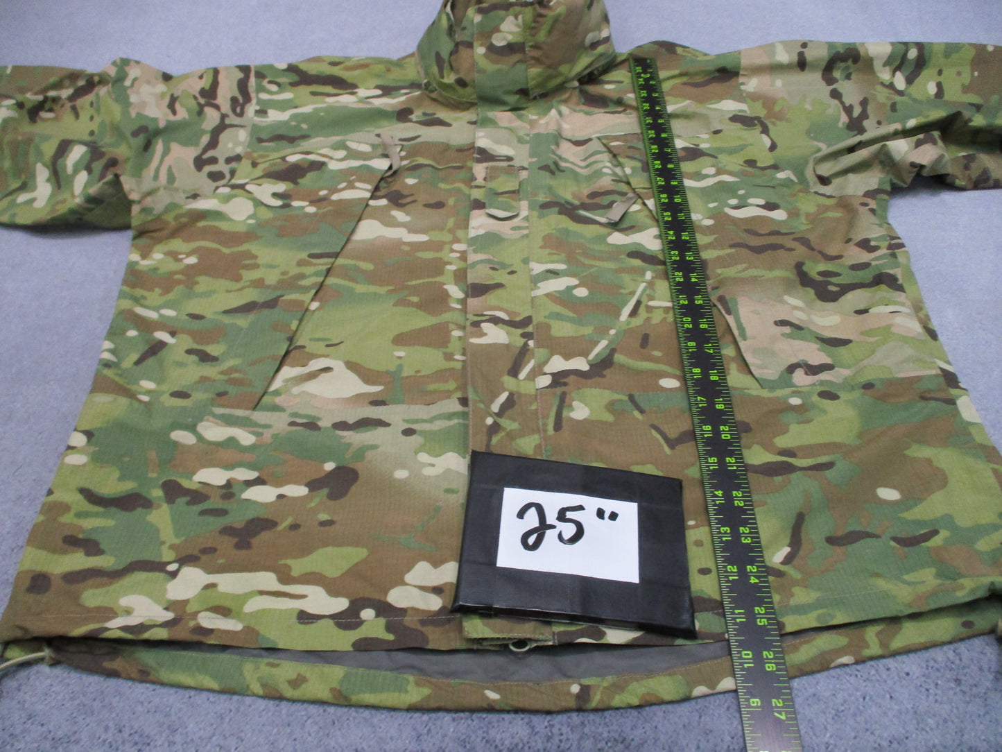 US Army ECWCS Gen III Level 6 Wet Weather Rain Jacket Multicam Pattern NO TAG