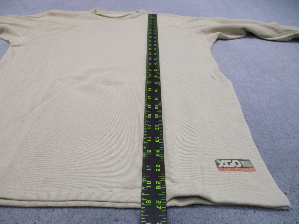 US Military XGO Phase 4 Heavyweight FR Fleece Shirt Small Desert Sand 4F11A NOS