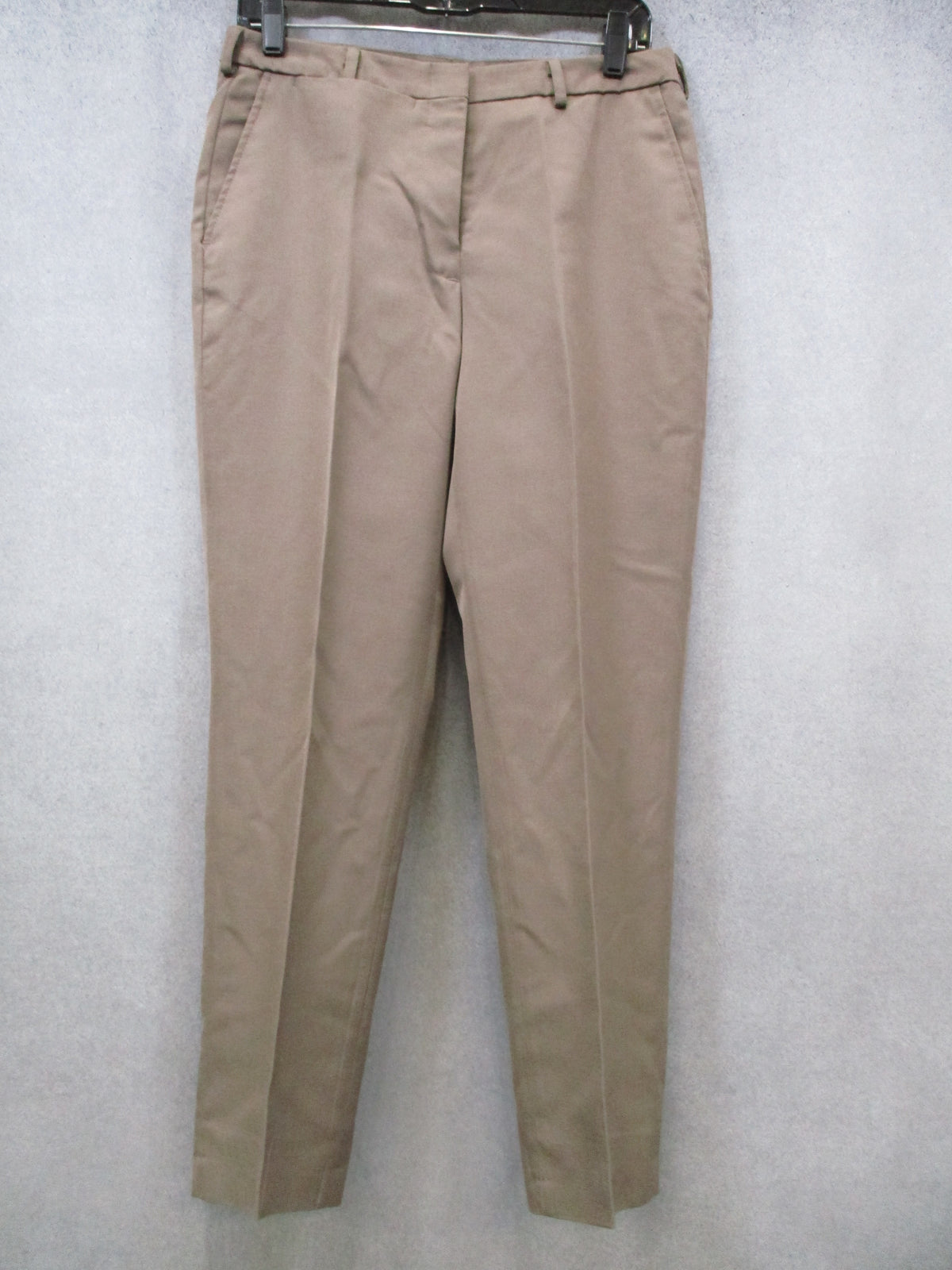 US Army AGSU Women's Dress Pants 10MR Heritage Taupe Bernard Cap Wool Blend