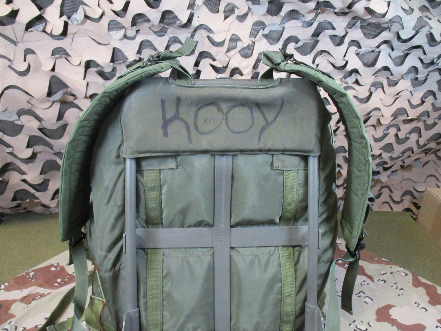 USGI Large ALICE Pack – Used Military Surplus, Comfortable Aftermarket Straps