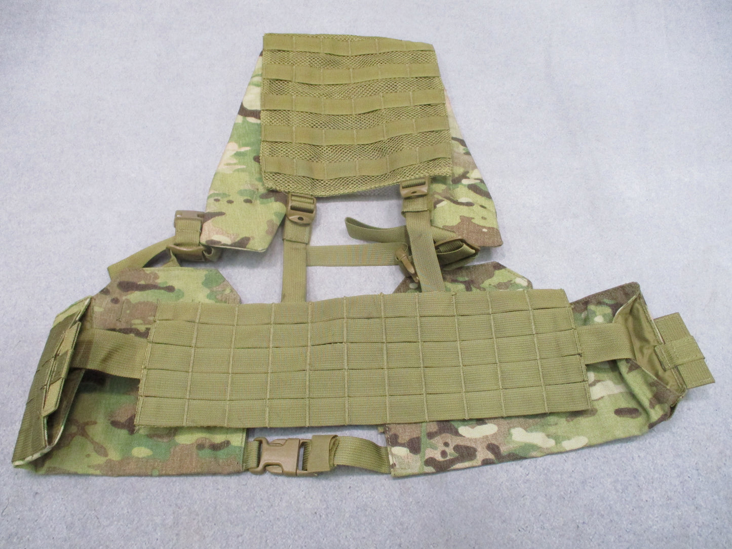 USGI GCS DFLCS V2 H-Gear Multicam MOLLE Load Bearing Harness Vest Large