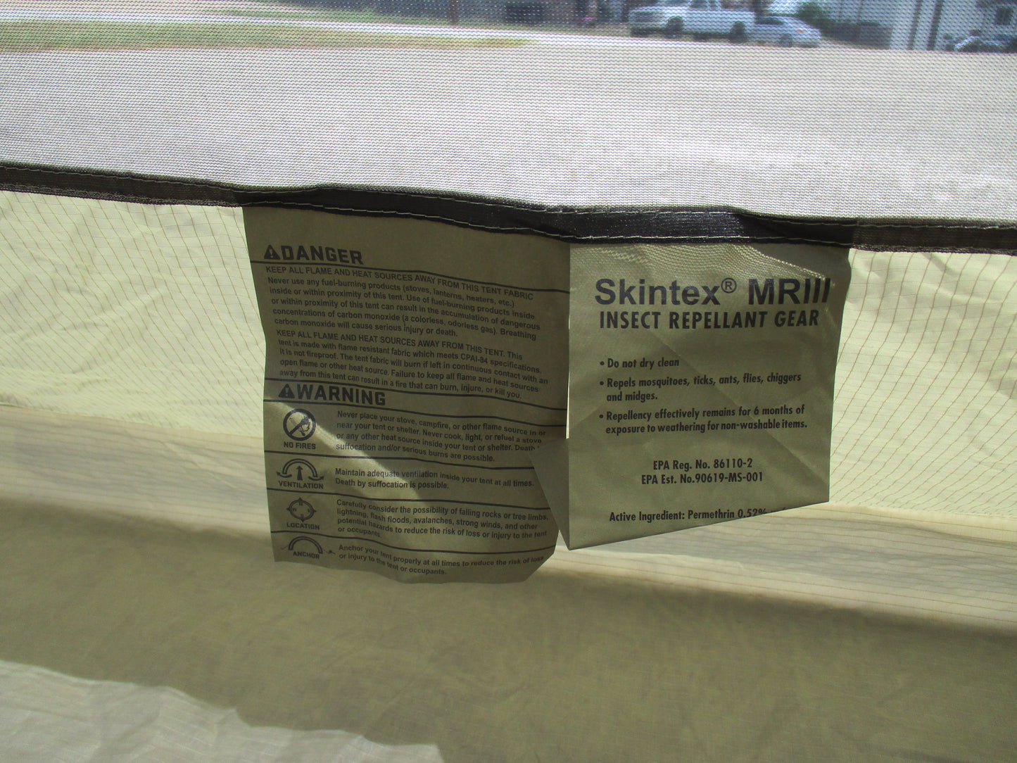 OCP Camouflage Litefighter 2-Man Tent - Military Surplus Gear - Excellent Condit