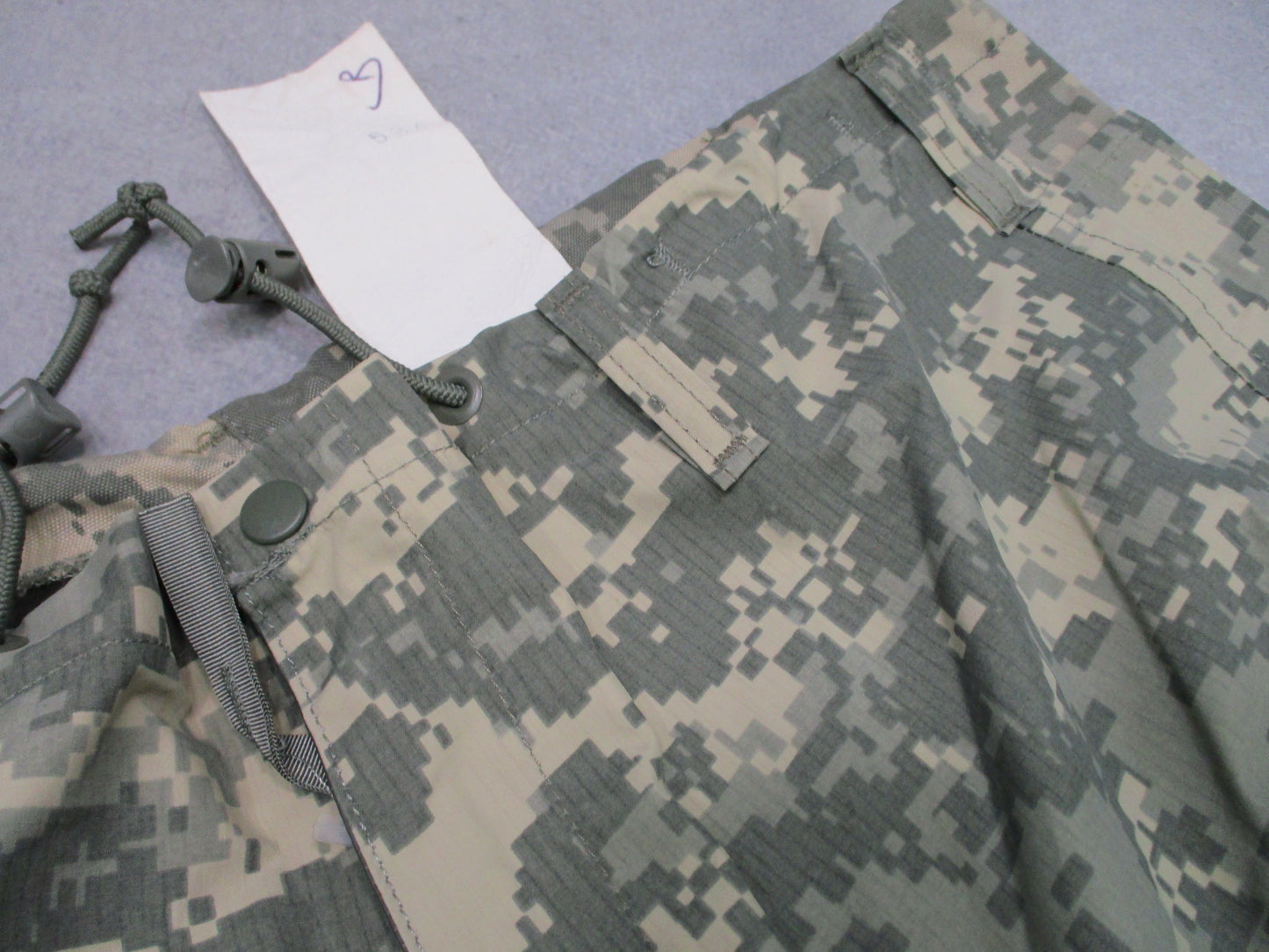 USGI ECWCS Army Gen III Level 6 Gore-Tex Rain Pants ACU UCP Wet Weather Military