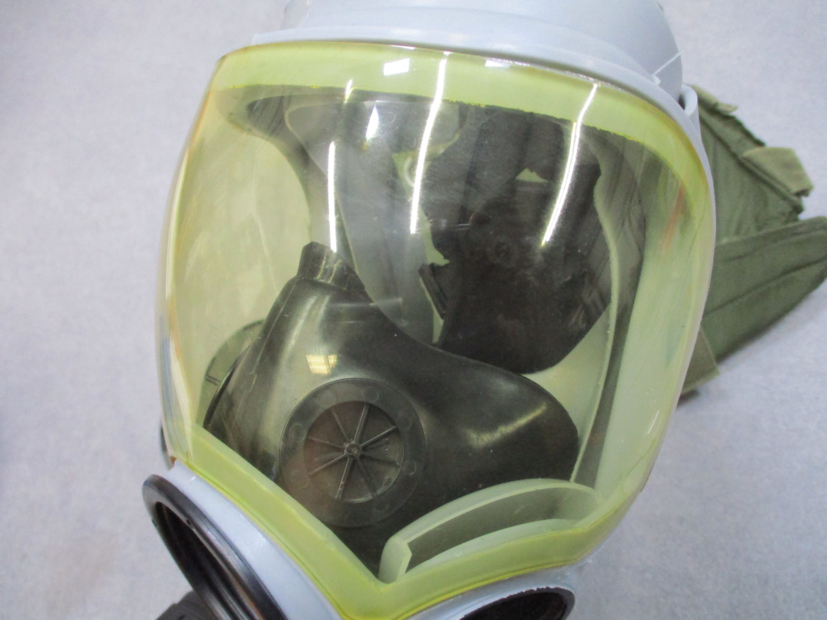MSA MCU-2/P Gas Mask Small USGI with Bag C2A1 Filter & M/L Outsert Surplus
