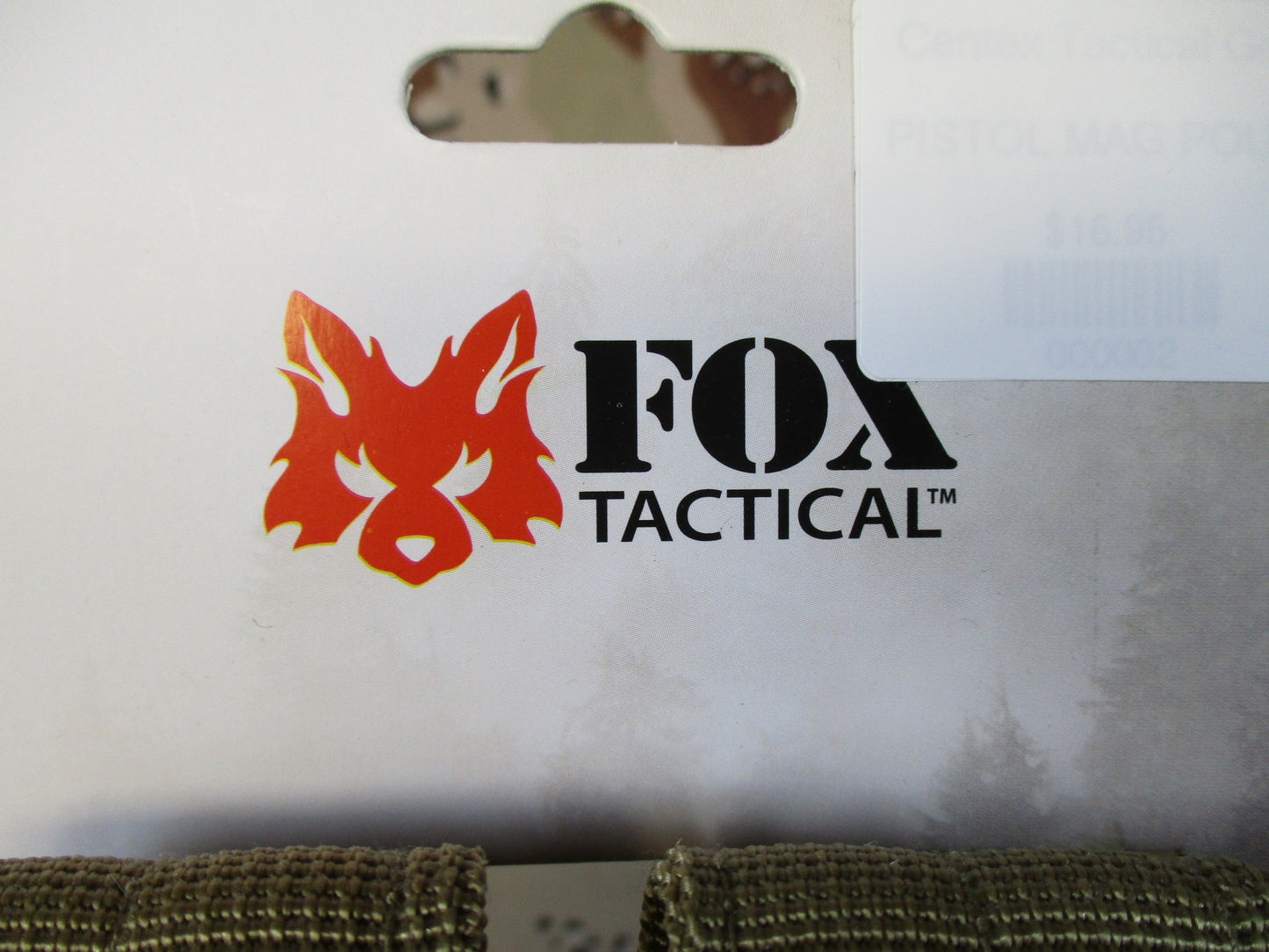 Fox tactical pistol mag pouch two pack tactical lot molle coyote brown