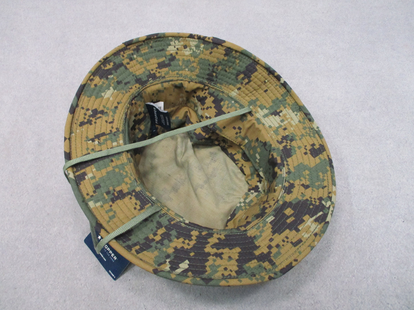 Propper Woodland Digital MARPAT Boonie Hat USMC Style Military NWT 7-7 3/4