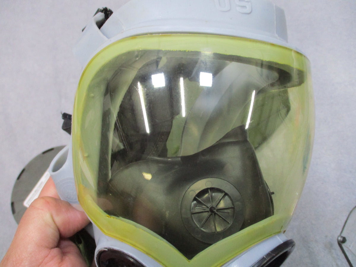 MSA MCU-2/P Gas Mask Small USGI with Bag C2A1 Filter & M/L Outsert Surplus