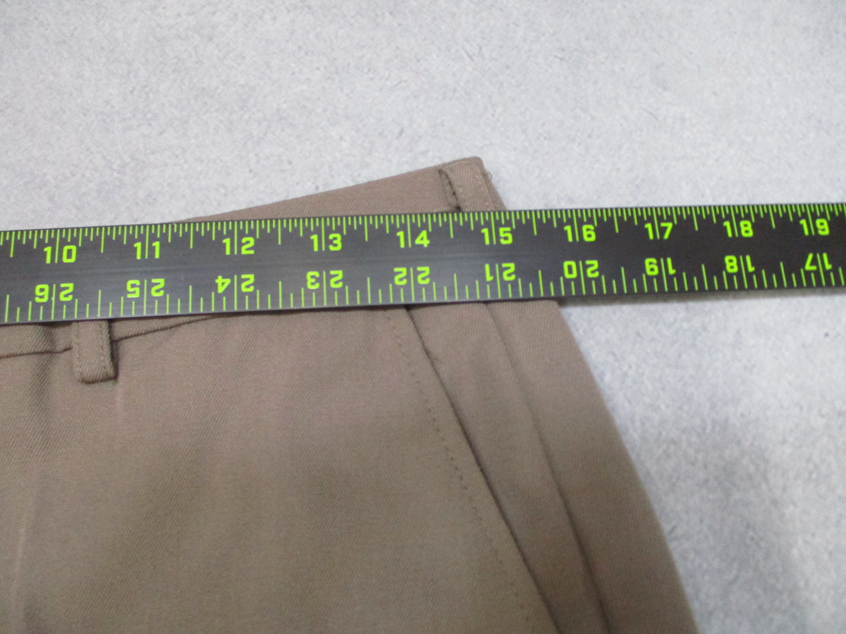 US Army AGSU Women's Dress Pants 10MR Heritage Taupe Bernard Cap Wool Blend