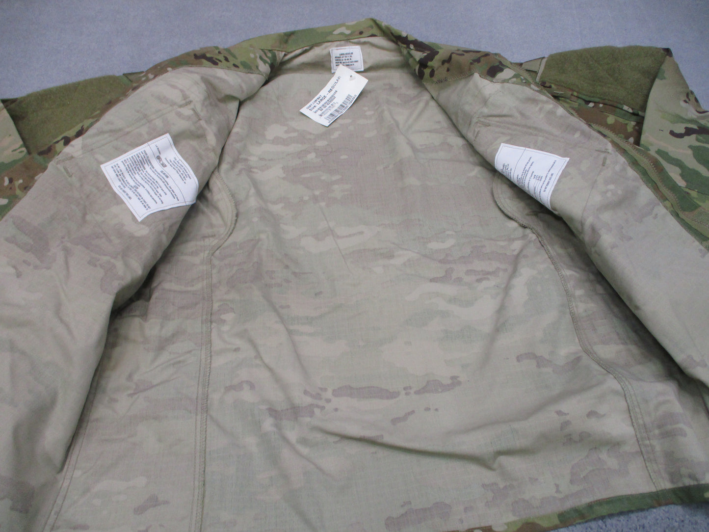 NEW USGI Army OCP ACU Combat Uniform Coat Large Regular 8415-01-623-5552