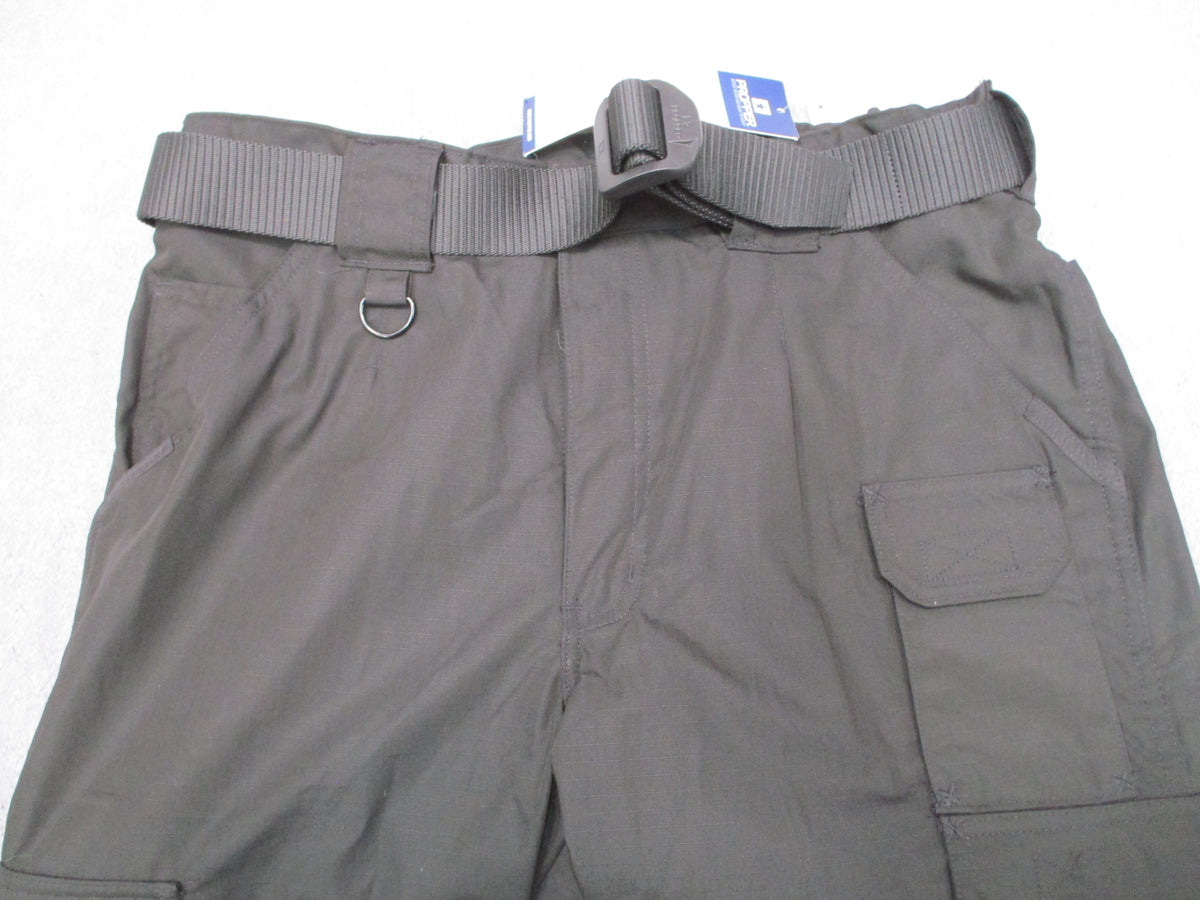 Propper Women's Tactical Pants Black Unhemmed Duty Police Security F5254 NWT