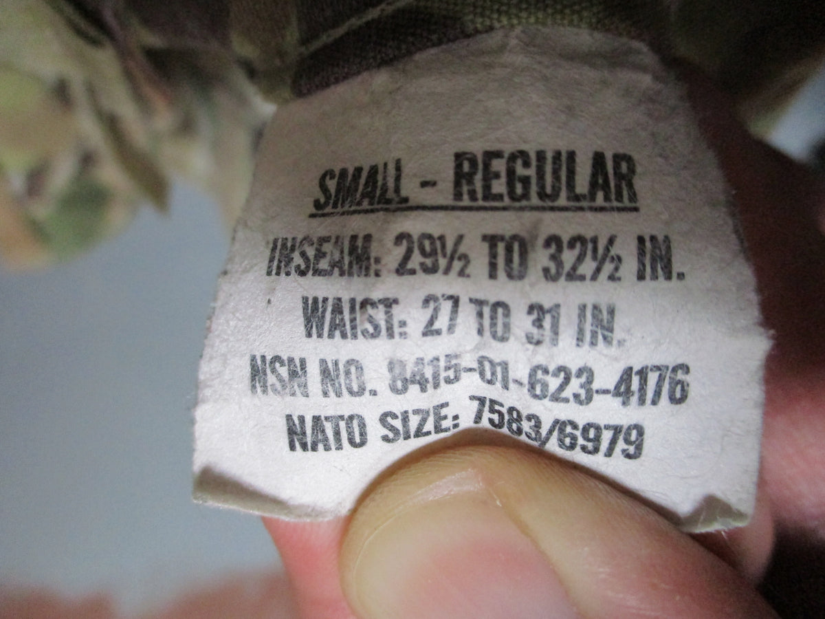 USGI OCP Scorpion W2 ACU Combat Trousers 50/50 NYCO Army Air Force Used Pants
