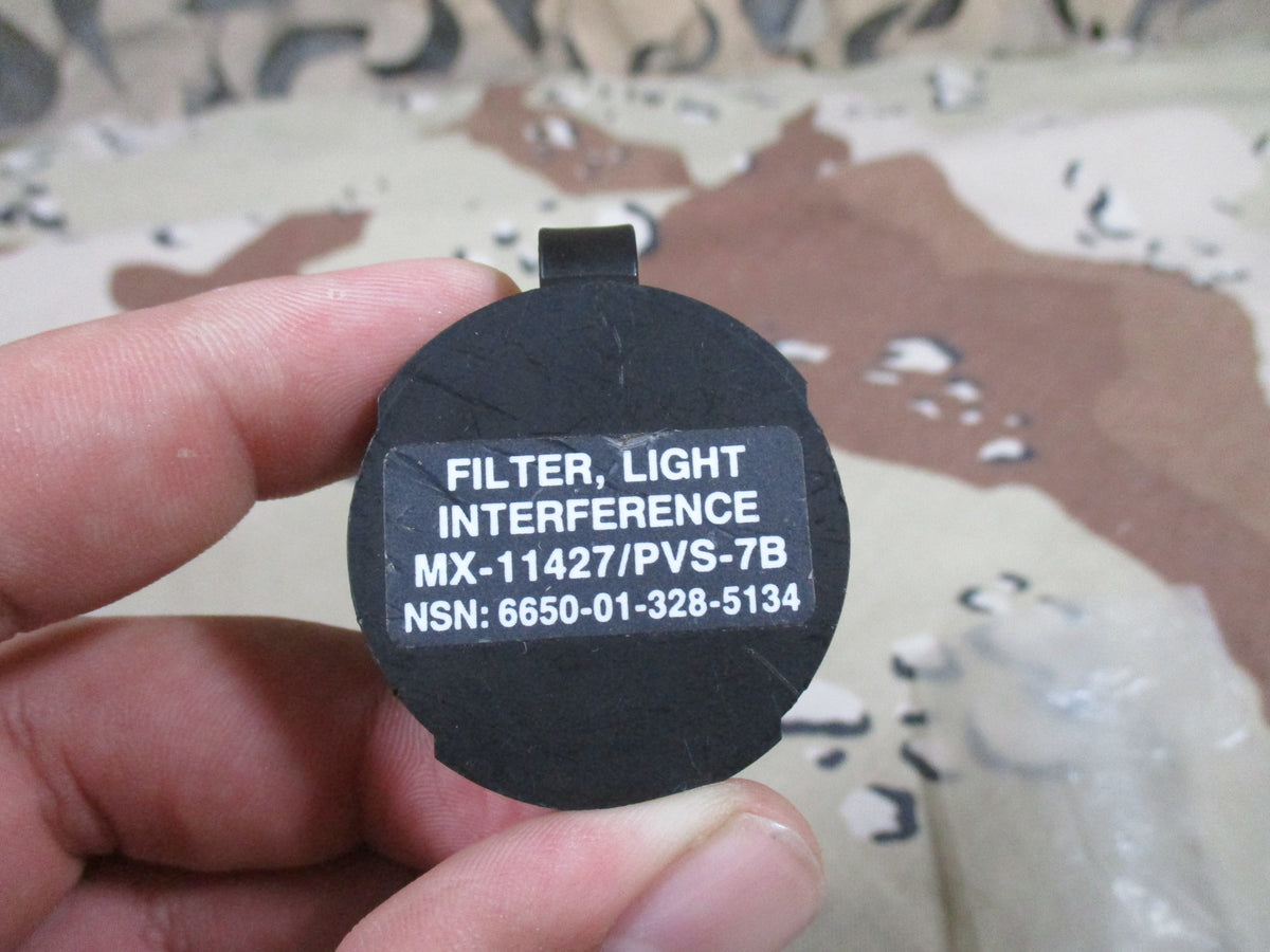 PVS-7 Night Vision Accessory Lot LIF Filter Demist Shield Sacrificial Lens Pad