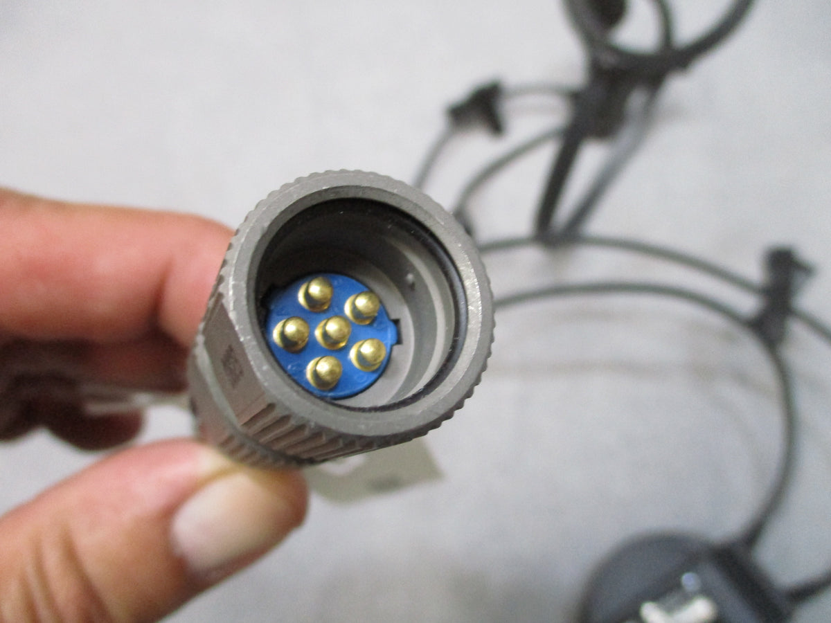 Thales Racal 1600551-2 MBITR Lightweight Radio Headset PTT 6-Pin NOS UK