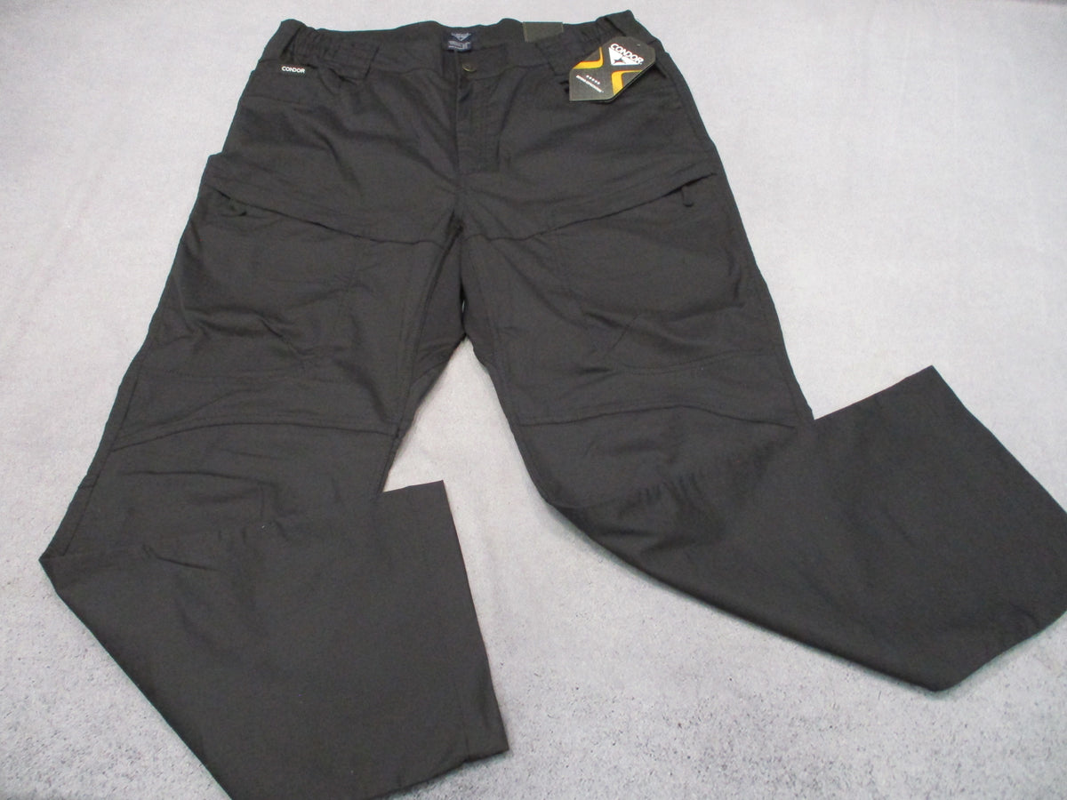 Condor Men's Odyssey Gen III Tactical Cargo Pants Black Stretch 101254 NWT