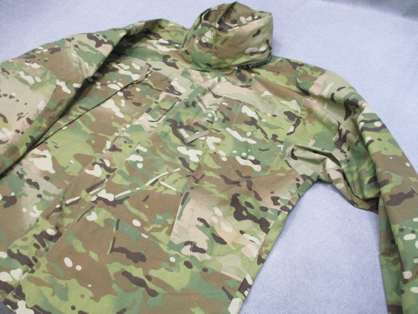 US Army ECWCS Gen III Level 6 Wet Weather Rain Jacket Multicam Pattern NO TAG