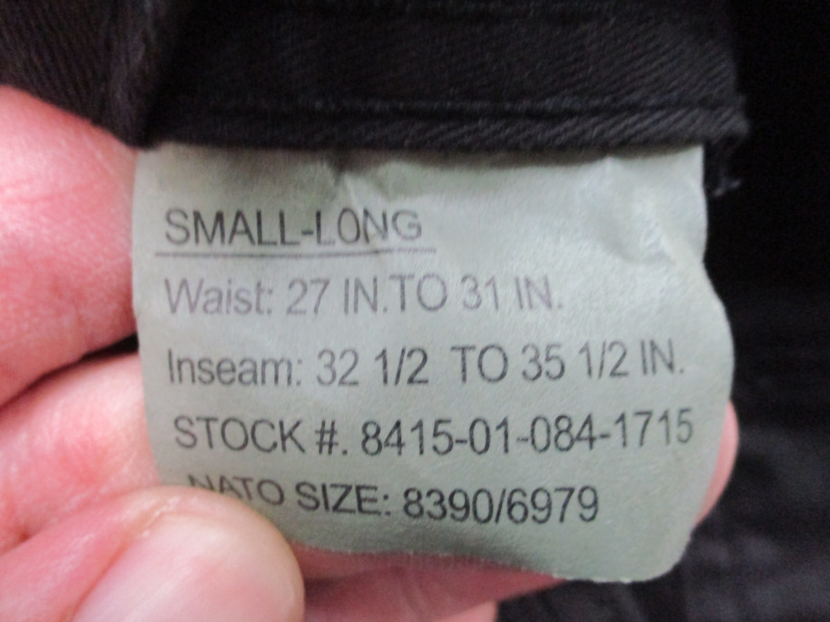 Rothco Black BDU Tactical Cargo Pants Military Fatigue Trousers NWT 55/45