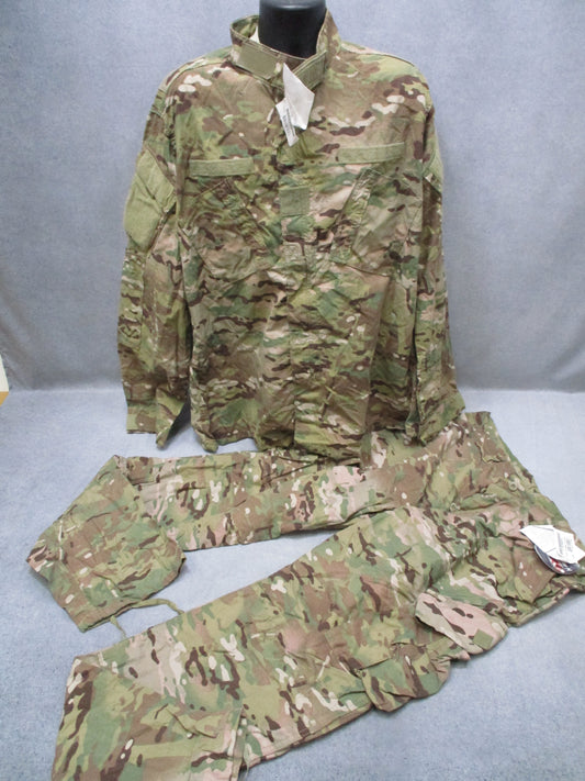 USGI FRACU Original MultiCam Army Combat Uniform Set XL X-Long FR Top Pants Set