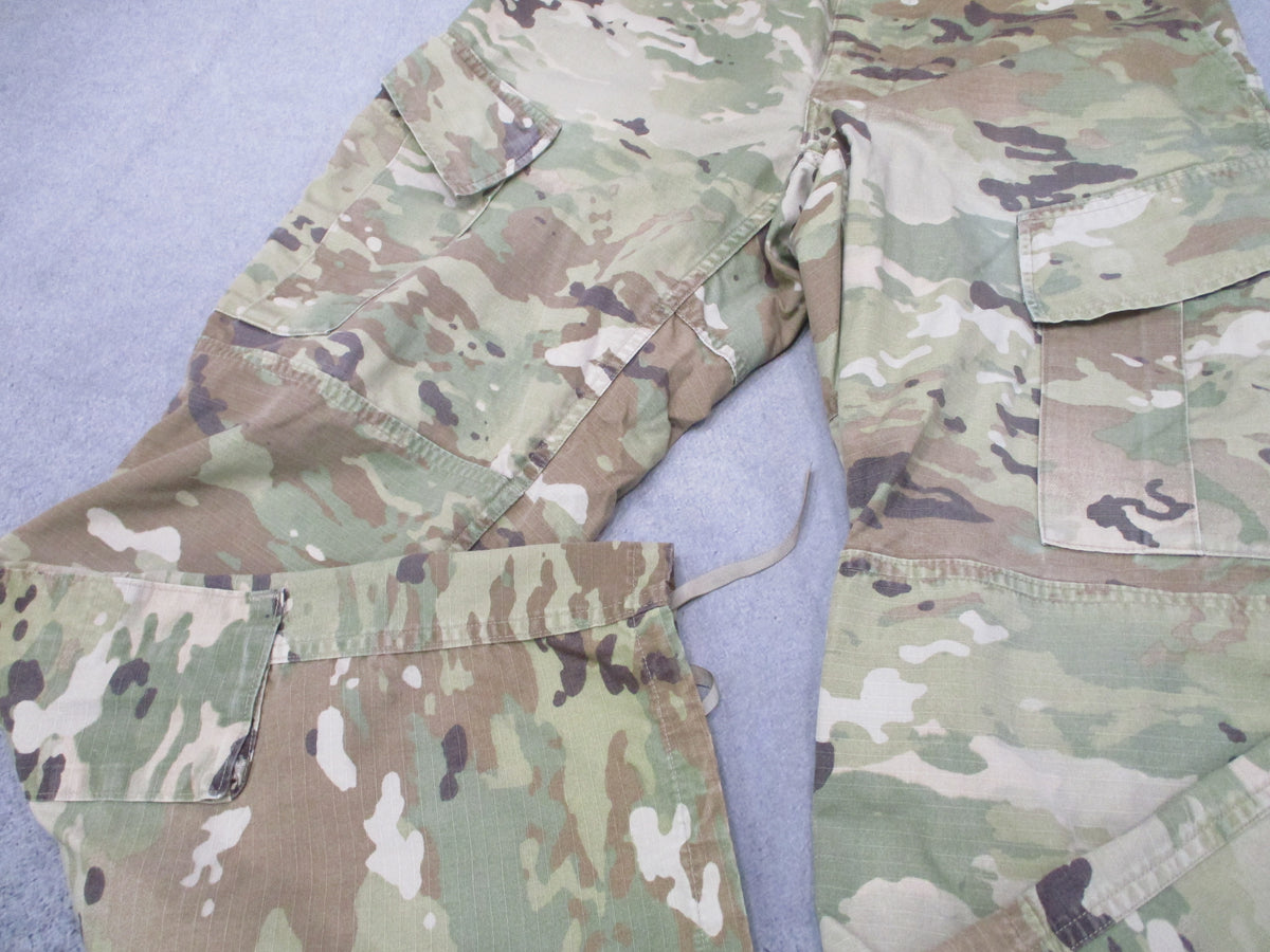 USGI OCP Scorpion W2 ACU Combat Trousers 50/50 NYCO Army Air Force Used Pants