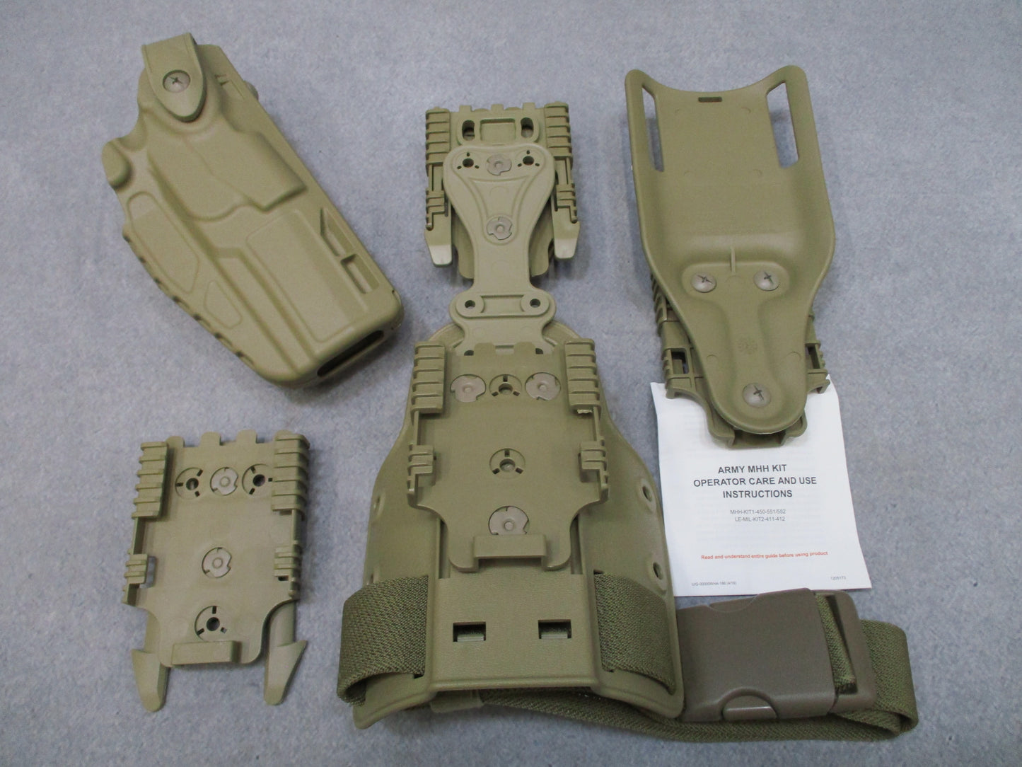 Safariland MHH Army Holster Kit SIG Sauer M17 4.7 Tan 499 ALS SLS QLS Right Hand