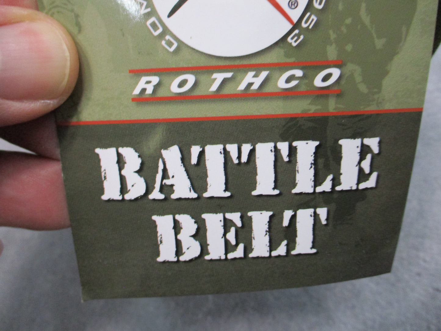 Rothco 10679 Coyote Brown War Belt Battle Belt MOLLE Tactical Padded NWT