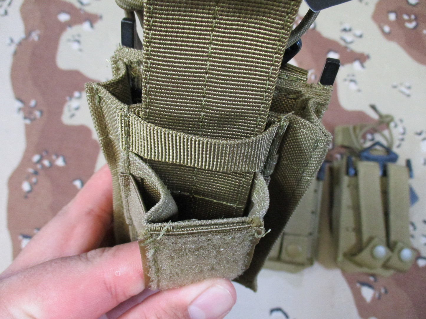 Condor GEN2 Single Kangaroo Mag Pouch – Coyote Brown – 3 Pack – MOLLE – lot set