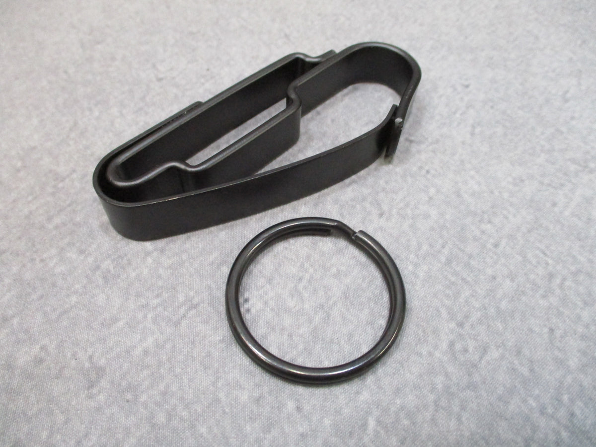ZAK Tool ZT55-RB Tactical Key Ring Holder Black 2.25 Inch Ranger Duty Belt USA