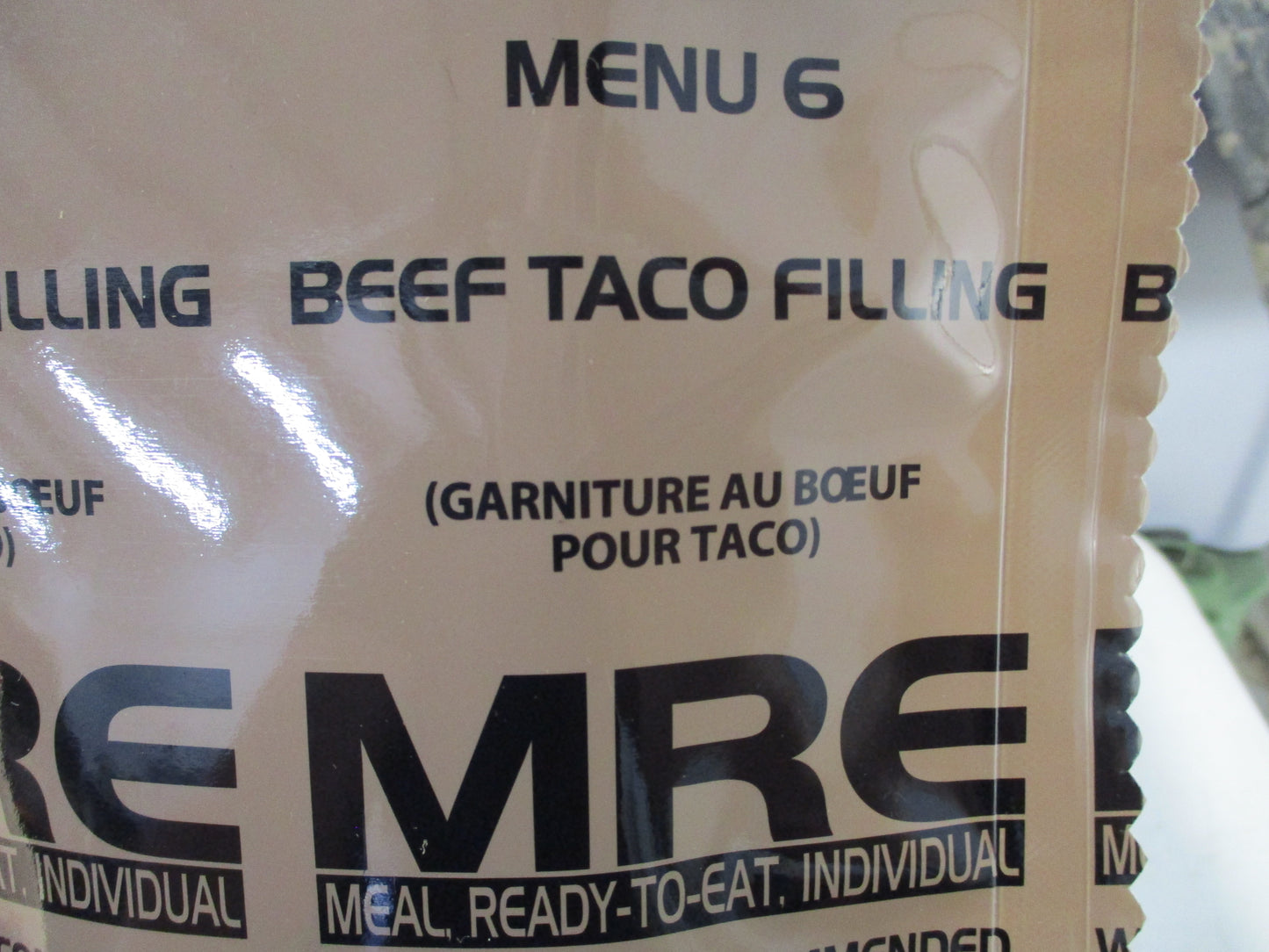 New Official American Military MRE Individual  Single Meal You Pick INSP. 2027