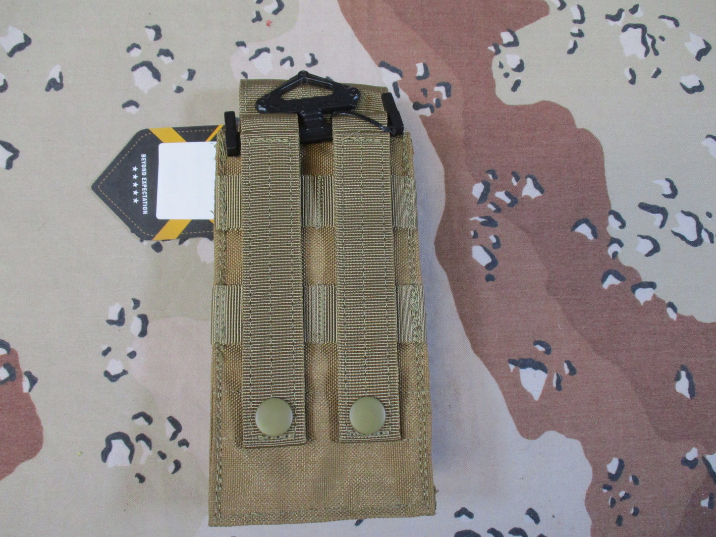 Condor Single Mag Pouch – Coyote Brown – MOLLE tactical pouch