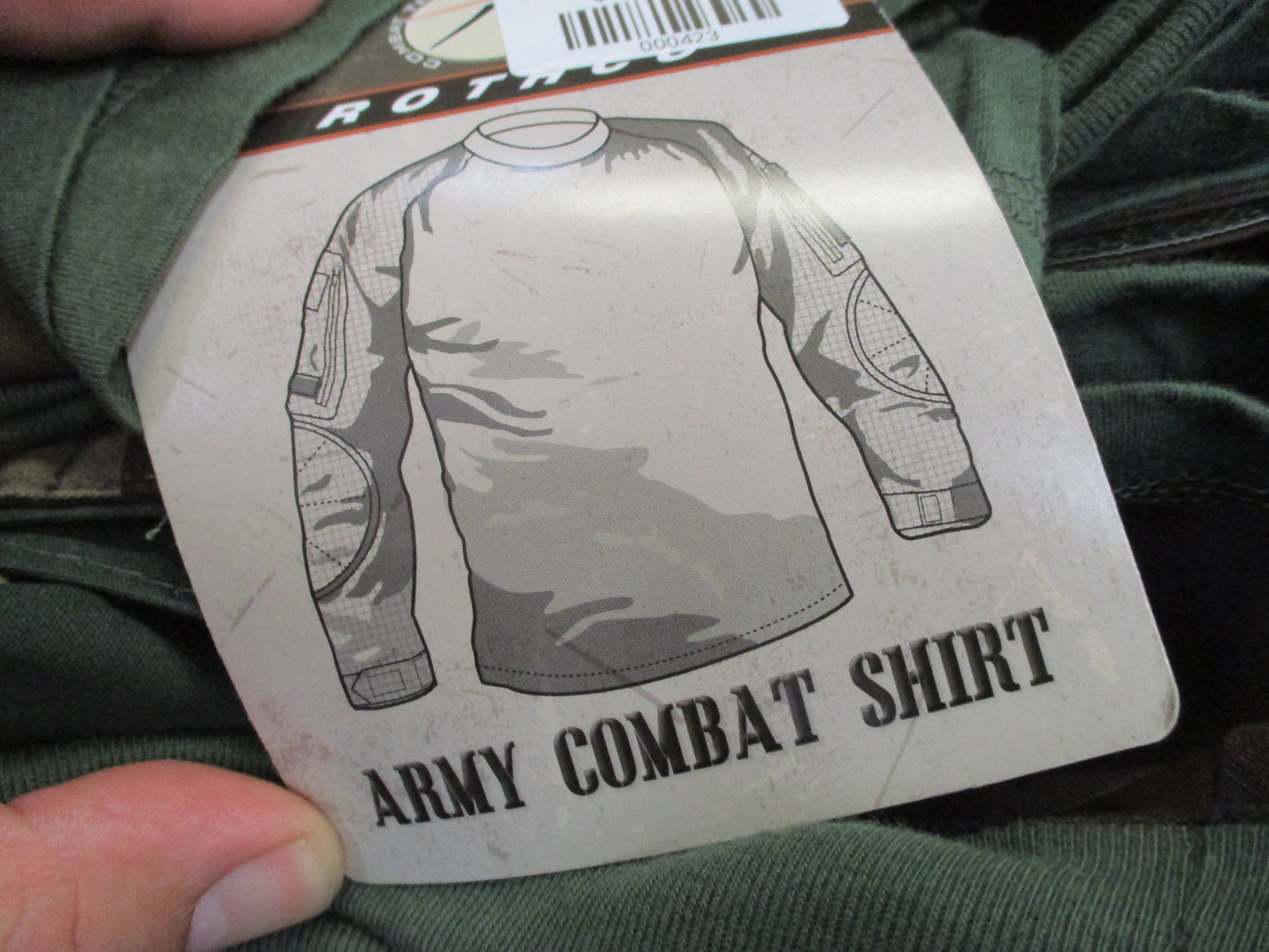 Rothco 90025 Army Combat Shirt M81 Woodland BDU Camo FR Tactical NWT S-2XL
