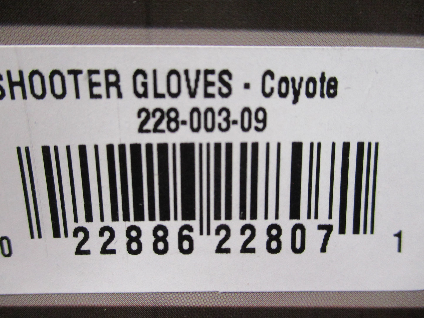 Condor HK228 Shooter Gloves Coyote Tan Tactical Range Gloves New