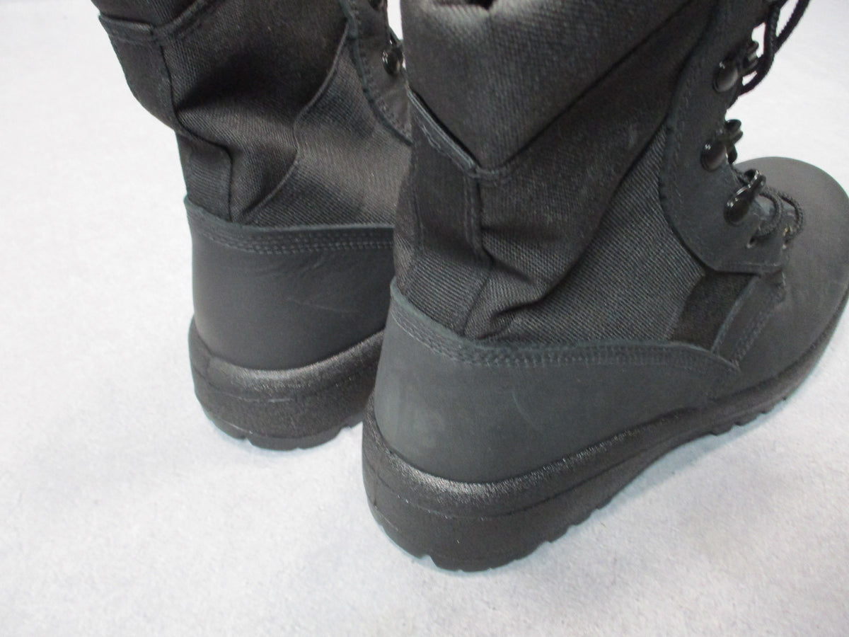 Propper F4534 black military hot weather combat boots for men, US size 10 medium, UK size 9.5, with sturdy design and laces
