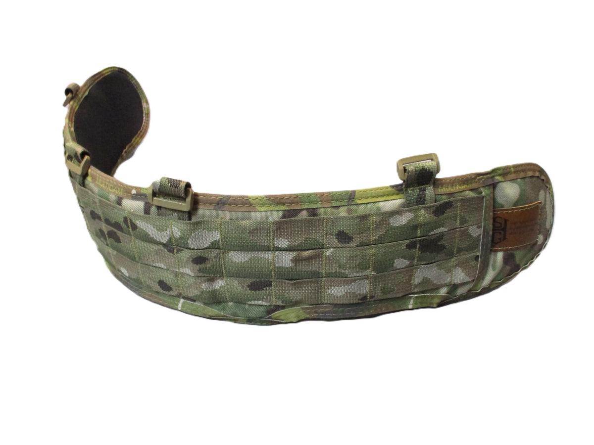 High Speed Gear Sure-Grip padded battle belt in Small MultiCam with MOLLE USA outer belt