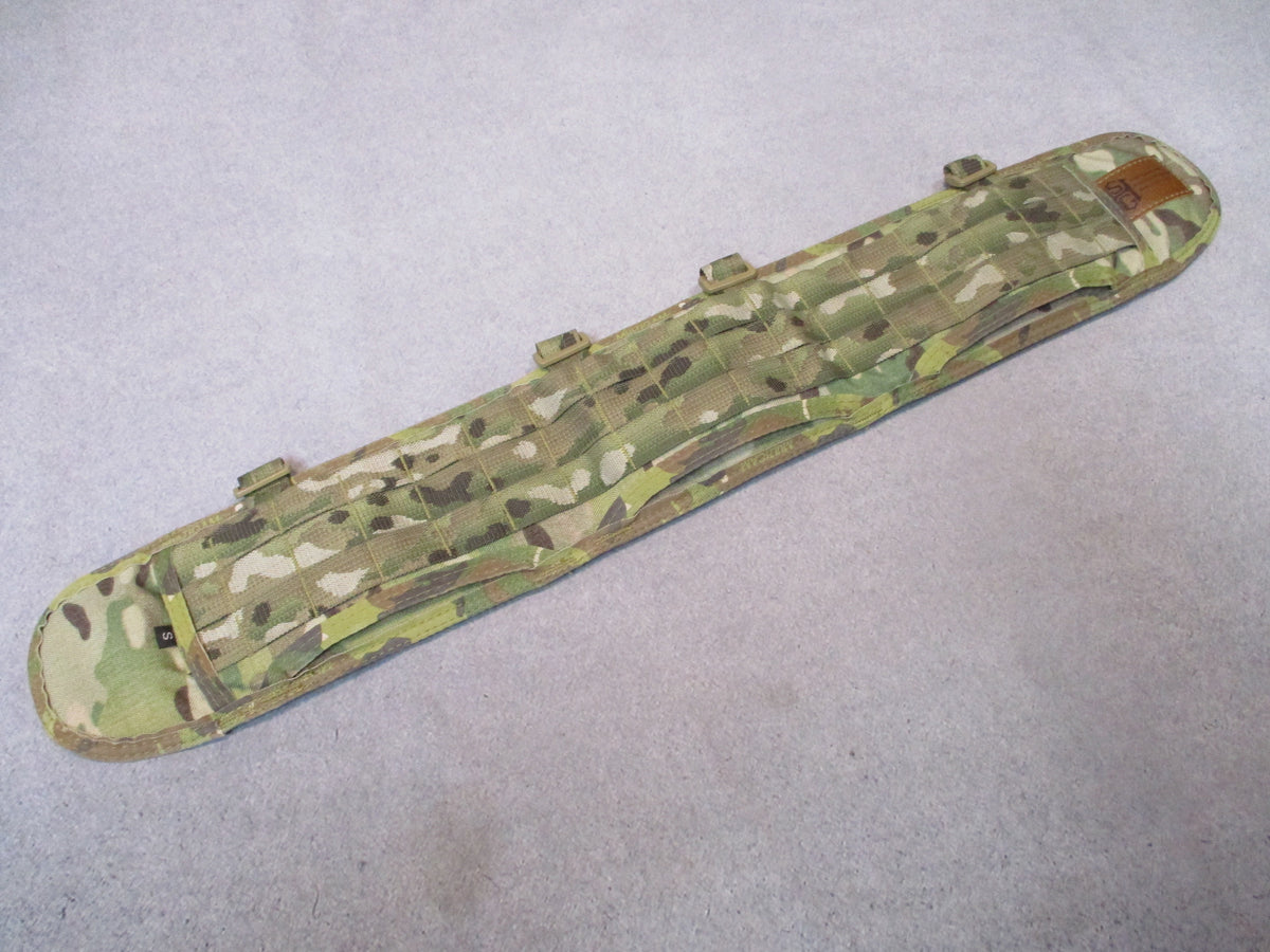 High Speed Gear Sure-Grip padded battle belt in Small MultiCam with MOLLE webbing and USA outer belt