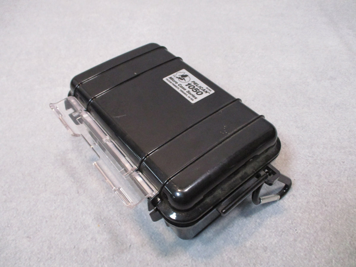 Pelican 1050 Micro Case black hard protective storage box with rubber lineriyanas