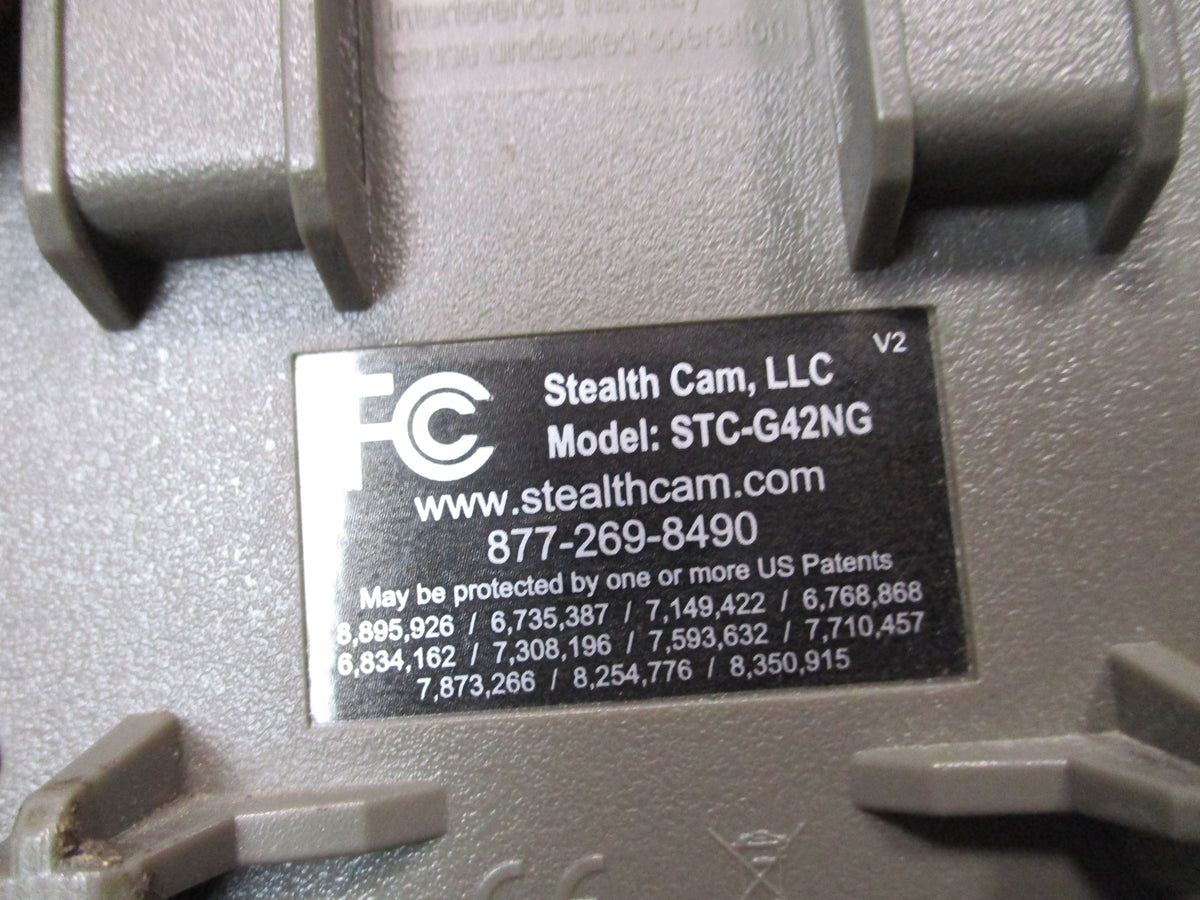 Stealth Cam G42NG No-Glo 10MP Trail Camera 42 IR 100ft Used Working