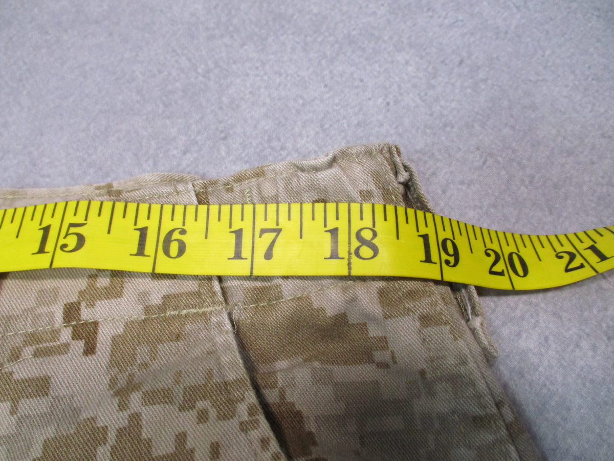 USMC Desert MARPAT MCCUU Combat Trousers Approx 36W Crotch Repair Used