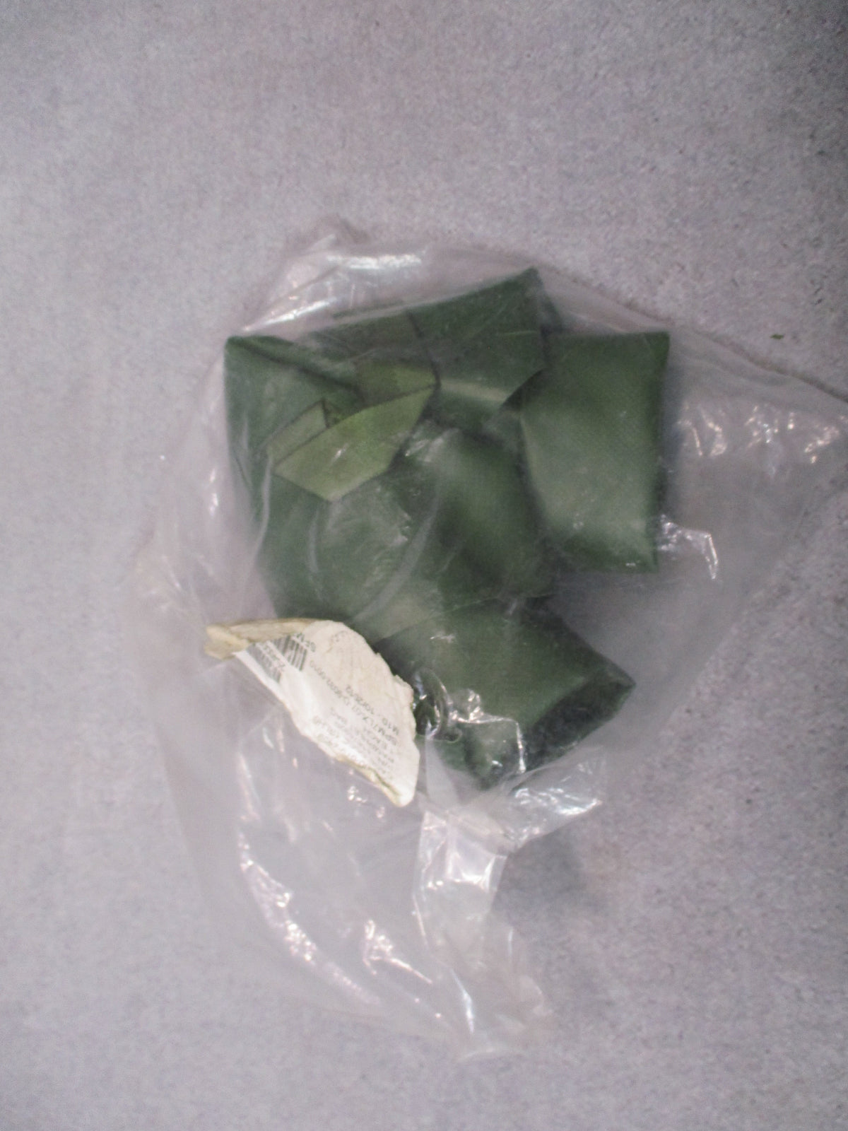 USGI Pamphlet Bag OD Green Rubberized 35in Military Surplus NOS