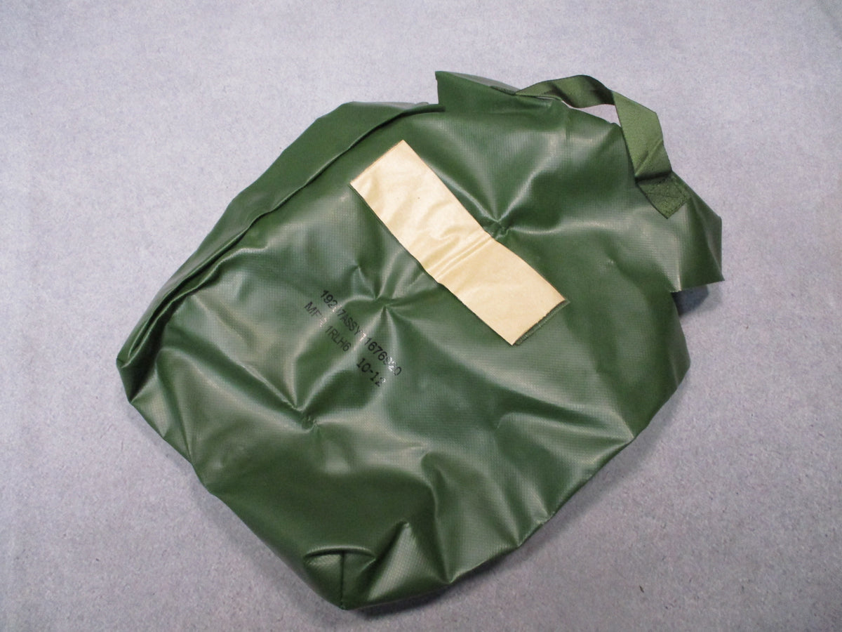USGI Pamphlet Bag OD Green Rubberized 35in Military Surplus NOS