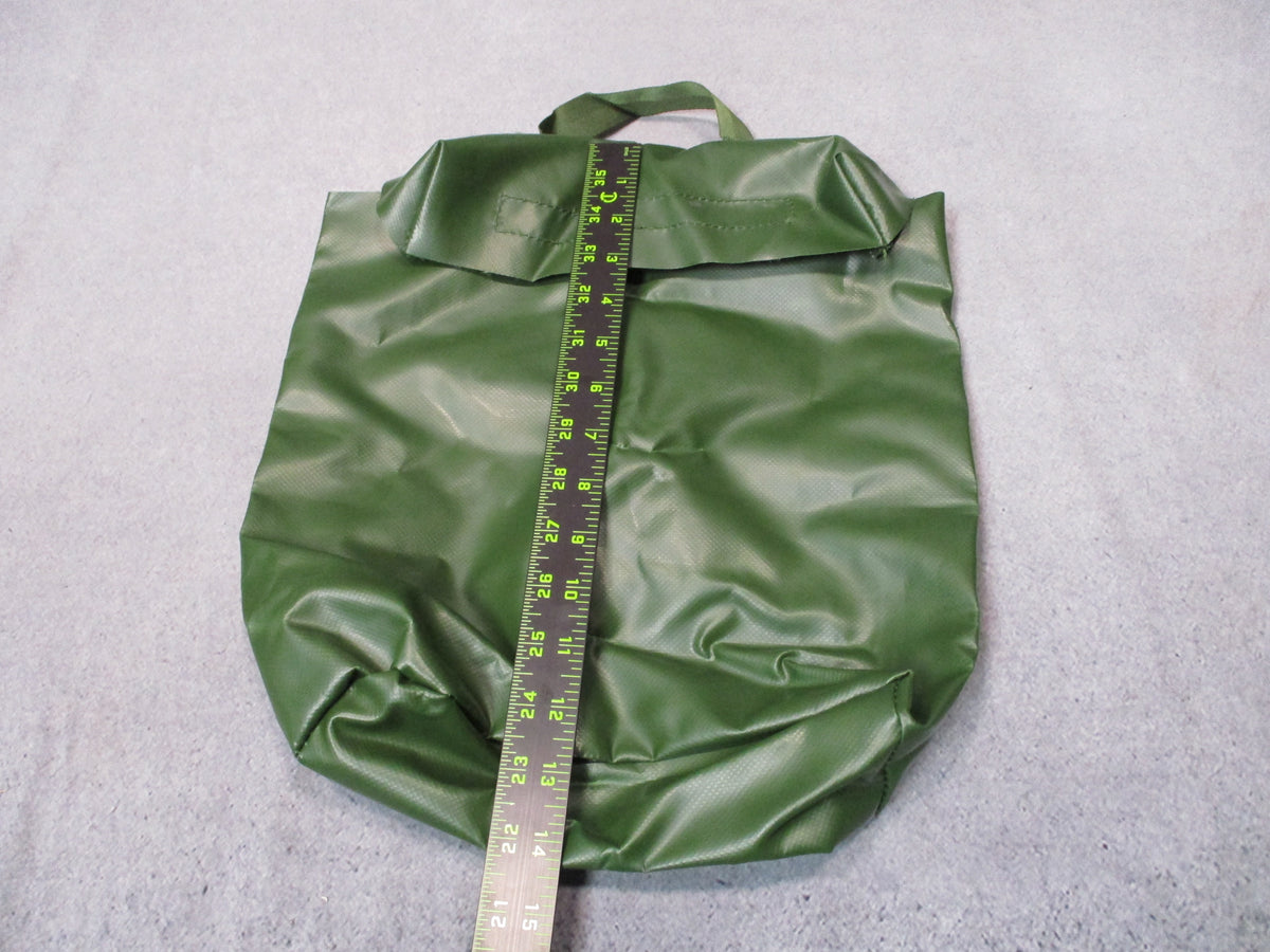 USGI Pamphlet Bag OD Green Rubberized 35in Military Surplus NOS