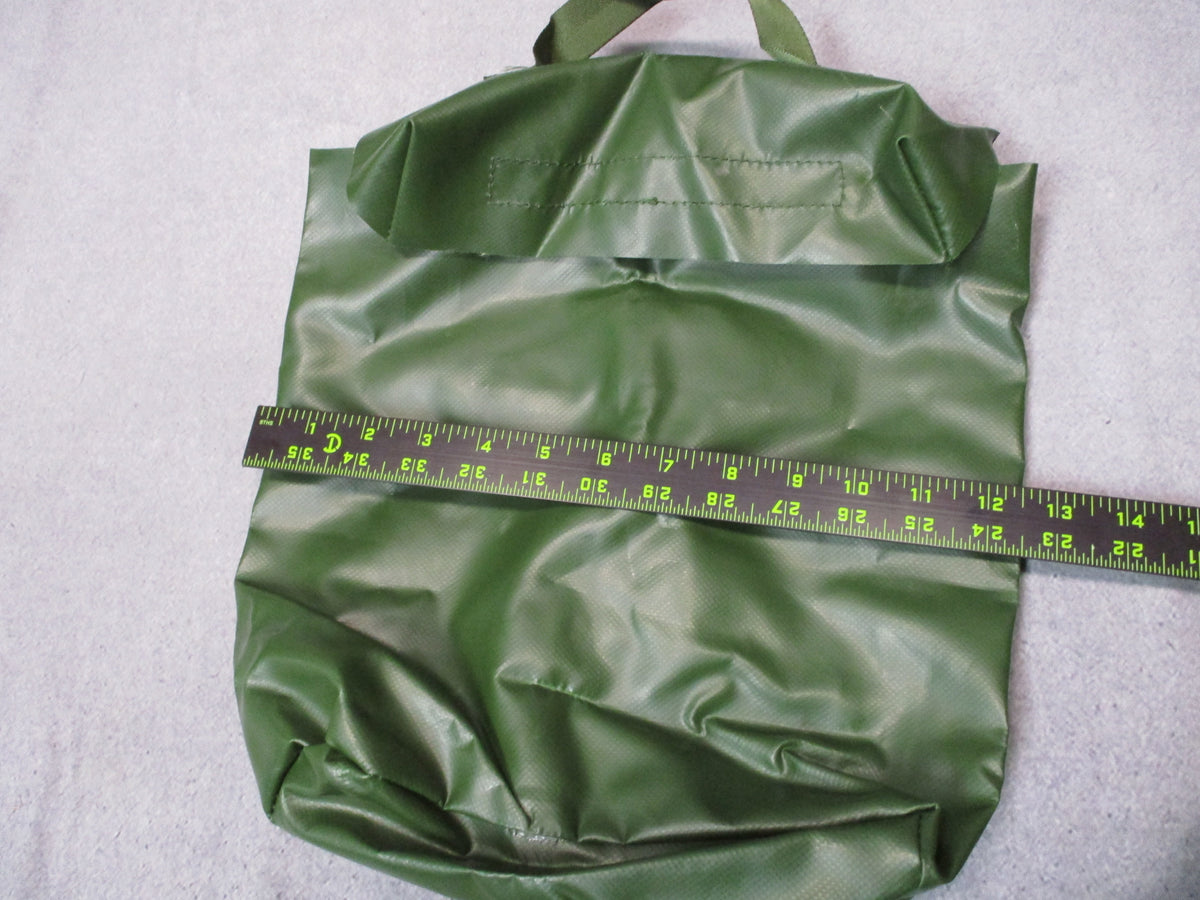 USGI Pamphlet Bag OD Green Rubberized 35in Military Surplus NOS