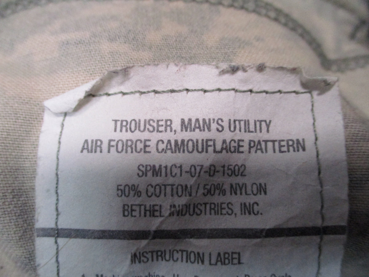 USGI USAF ABU Airman Battle Uniform Trousers 32 Short NSN 8415-01-536-3830