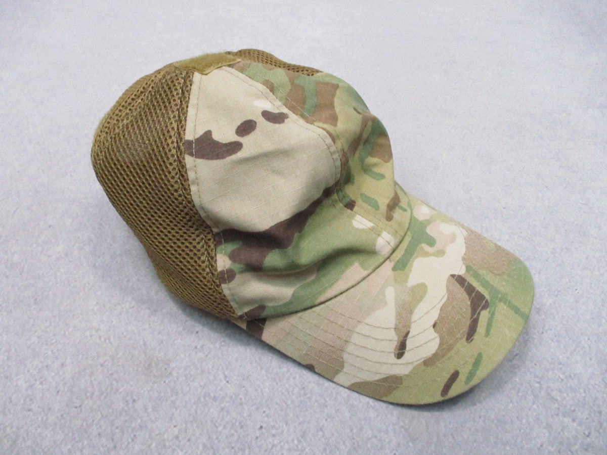 USAF Issue Operators Cap OCP Tactical Mesh Back Hook Loop Made USA