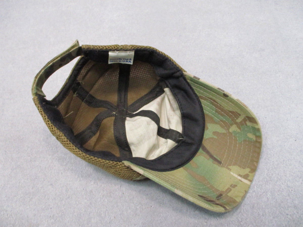 USAF Issue Operators Cap OCP Tactical Mesh Back Hook Loop Made USA