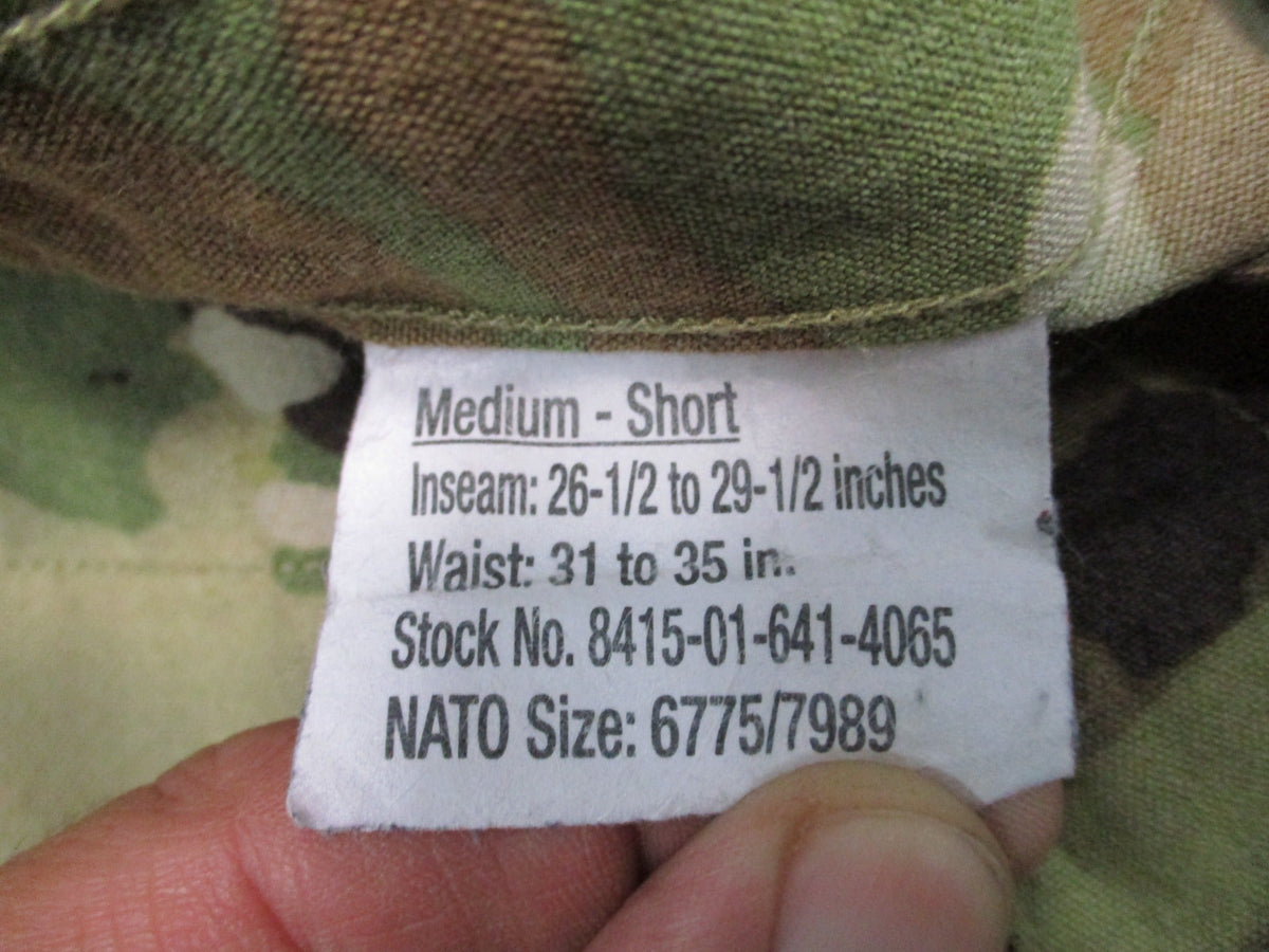 USGI A2CU Aircrew Combat Trousers Scorpion OCP Medium Short FR 8415-01-641-4065