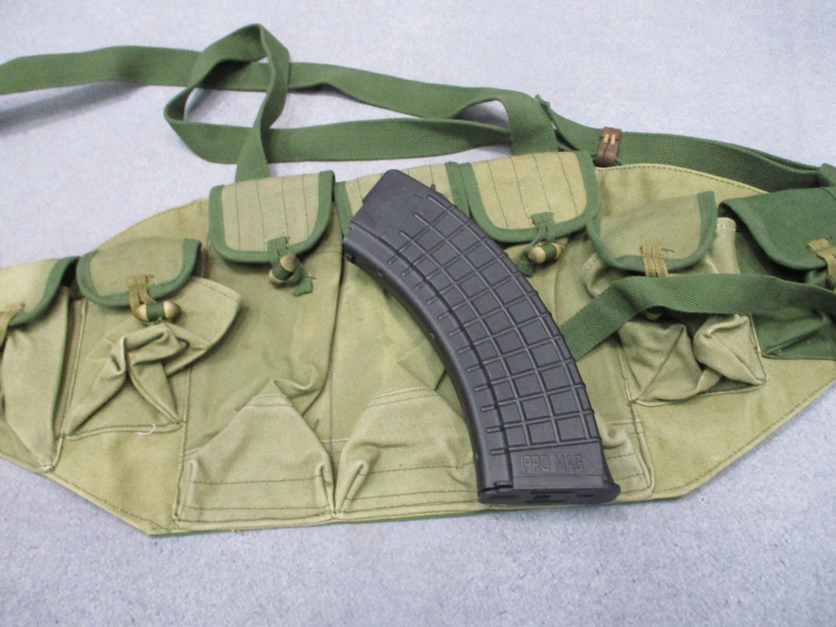 Original Chinese Type 56 Chest Rig 7.62 Chicom Vietnam War Surplus OD Green