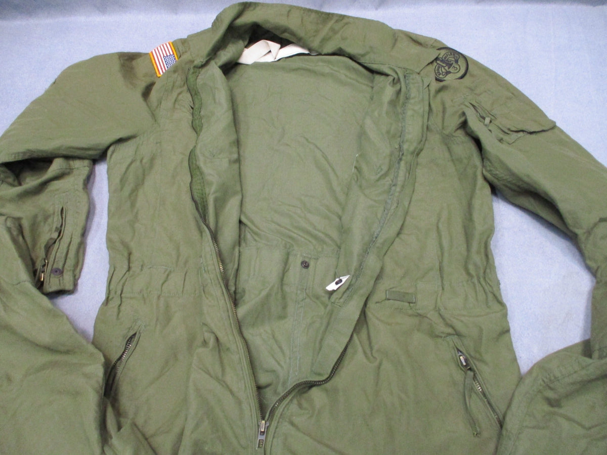 US Army CVC Tanker Coveralls Large Long Brave Rifles 3rd ACR SSG Patches