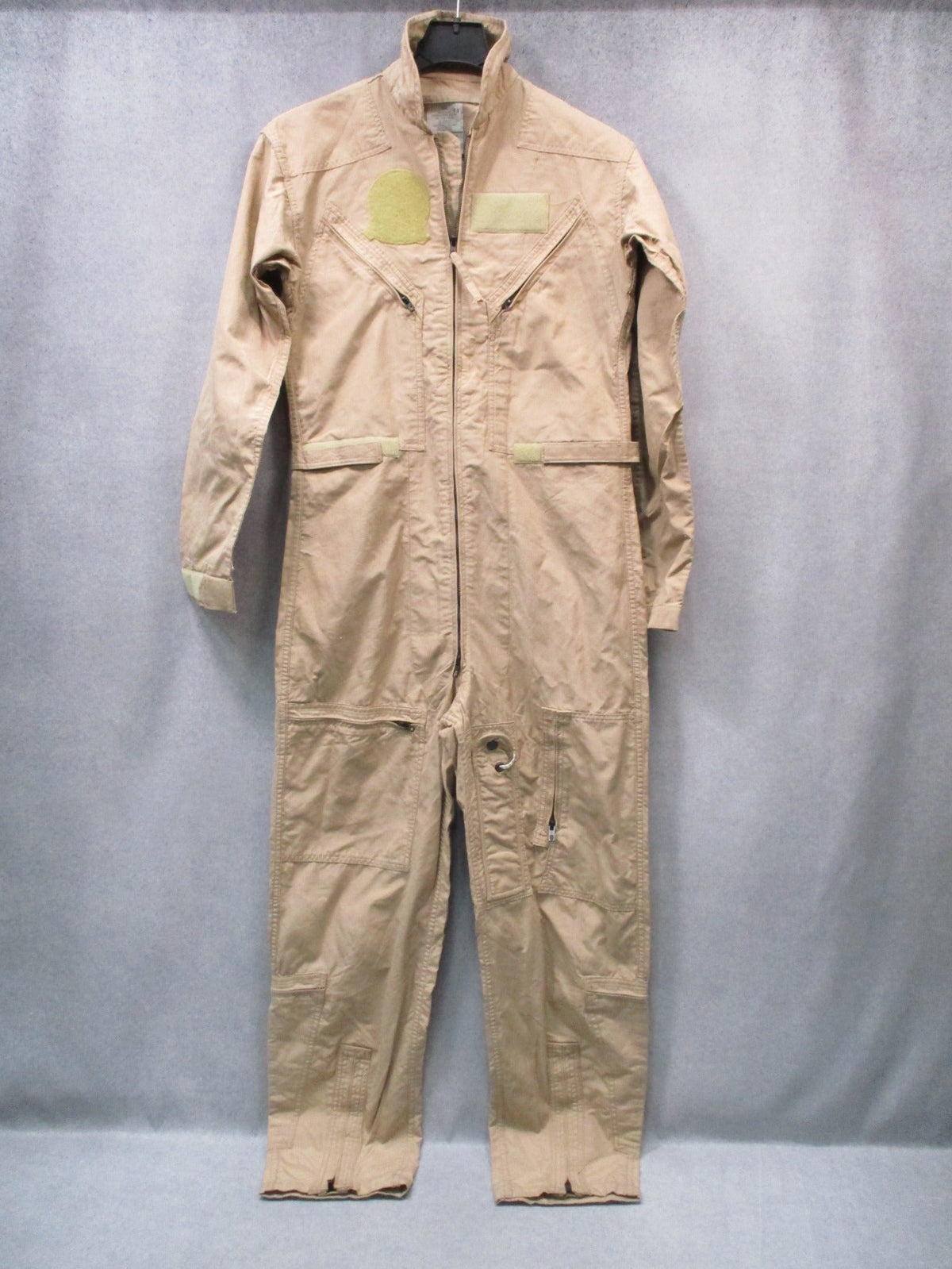 USGI CWU-27/P Flyers Coveralls Tan 38L FR Aramid Flight Suit 8415-01-452-5319