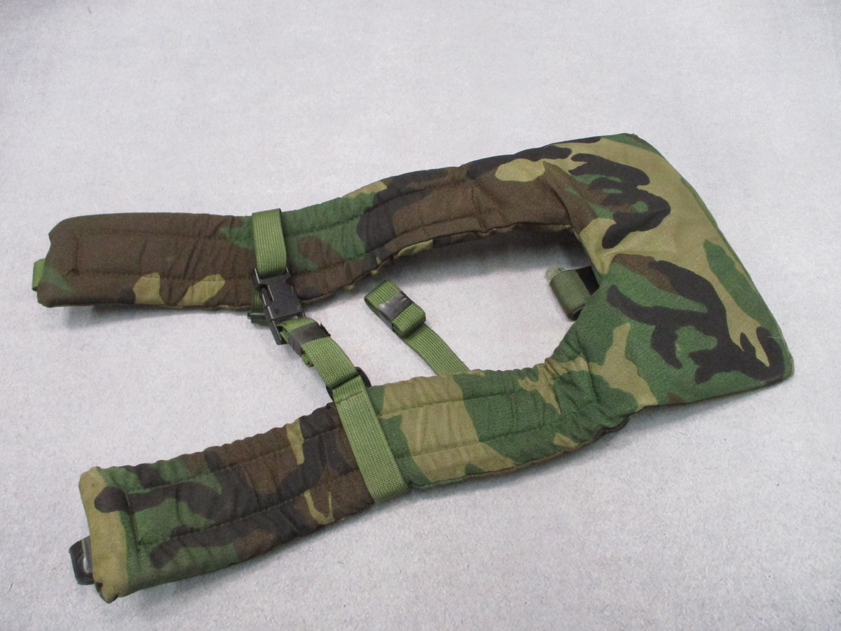 SDS MOLLE II Woodland M81 Rucksack Shoulder Straps Harness 8465-01-465-2133
