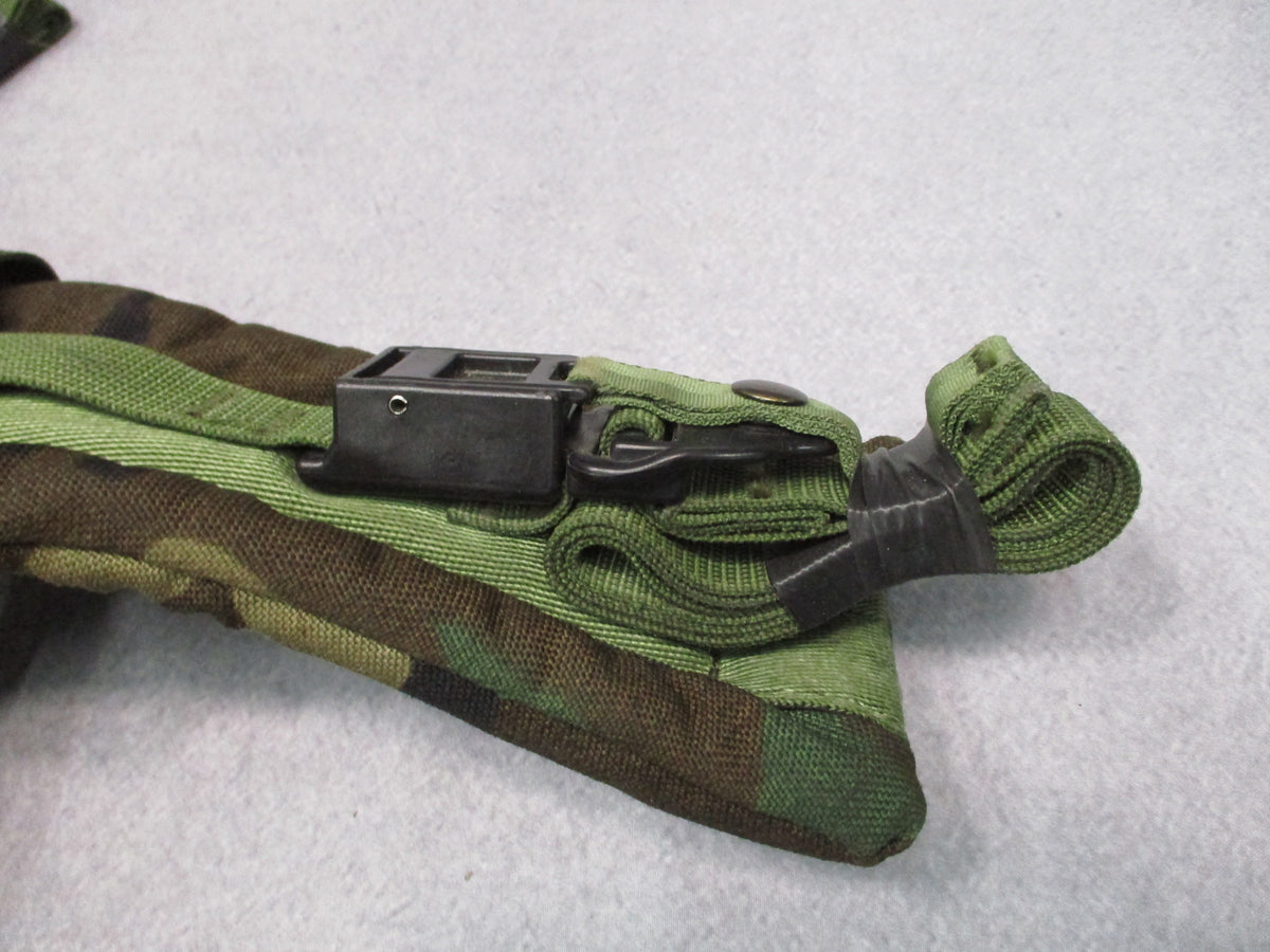 SDS MOLLE II Woodland M81 Rucksack Shoulder Straps Harness 8465-01-465-2133